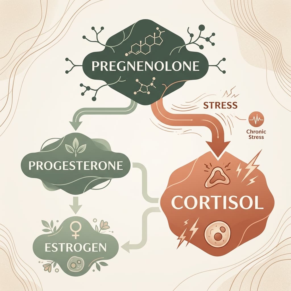 The Cortisol Steal Infographic