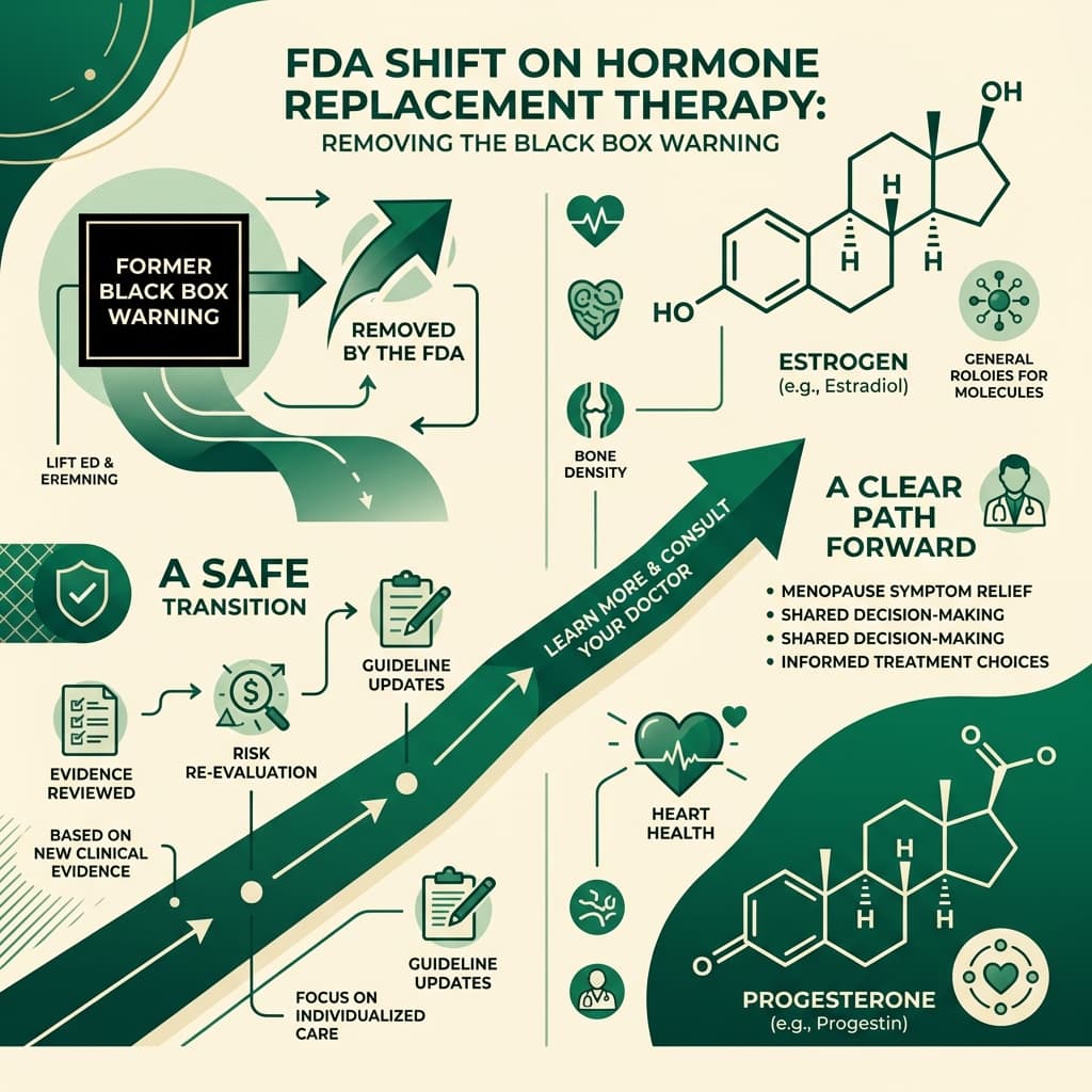 FDA HRT Shift Infographic